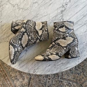 ASOS Snake Skin Bootie